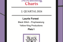 Black Witch von Laurie Forest – Hörbuch auf Platz 1 der Bookbeat Streamingcharts!